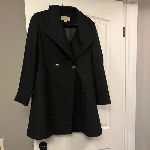 Michael Kors Jackets & Blazers - Michael Kors Black Double-Breasted Coat